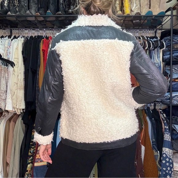 Tasha Polizzi shearling jacket - Picture 2 of 4